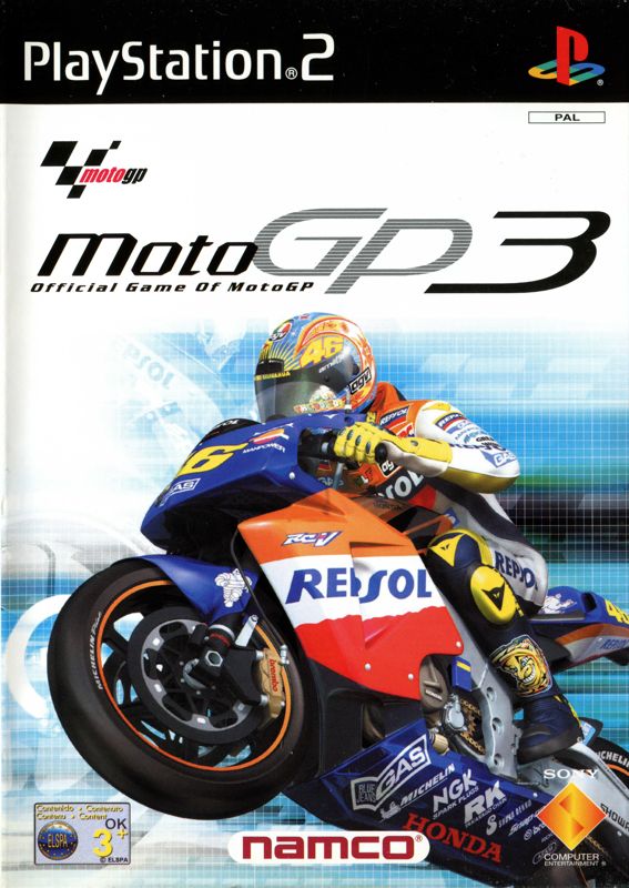 Front Cover for MotoGP 3 (PlayStation 2)