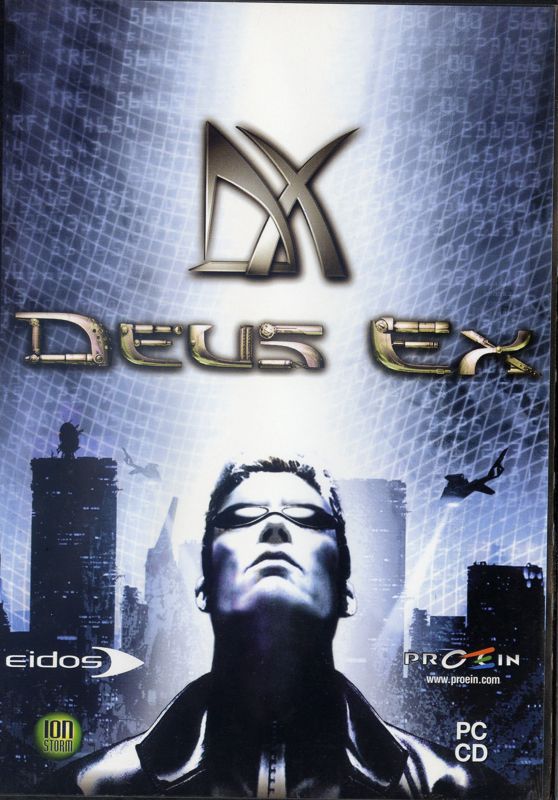 Front Cover for Deus Ex (Windows) (N 16 of the Computer Hoy Juegos collection ("Los mejores juegos para PC"))