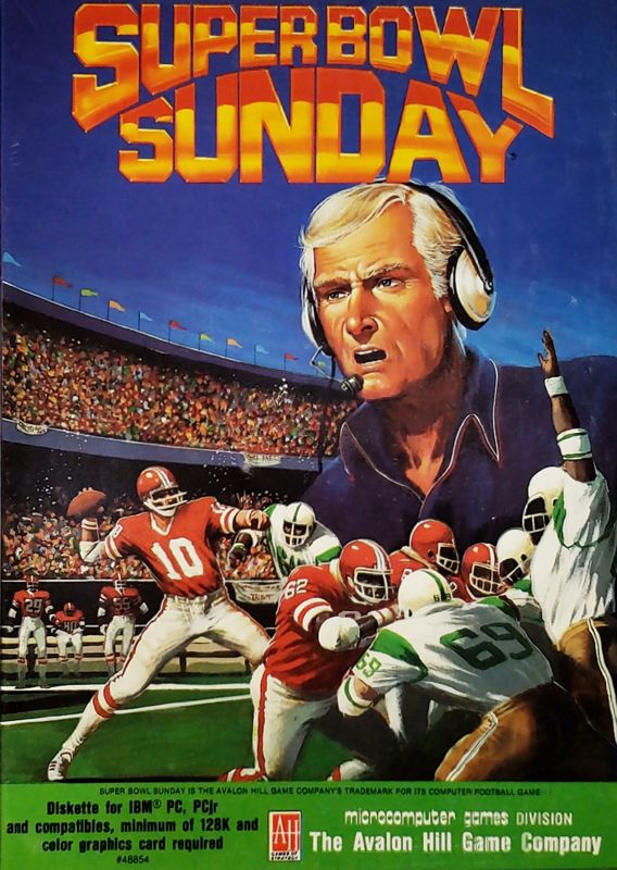 Front Cover for Super Bowl Sunday (PC Booter) (Original release)