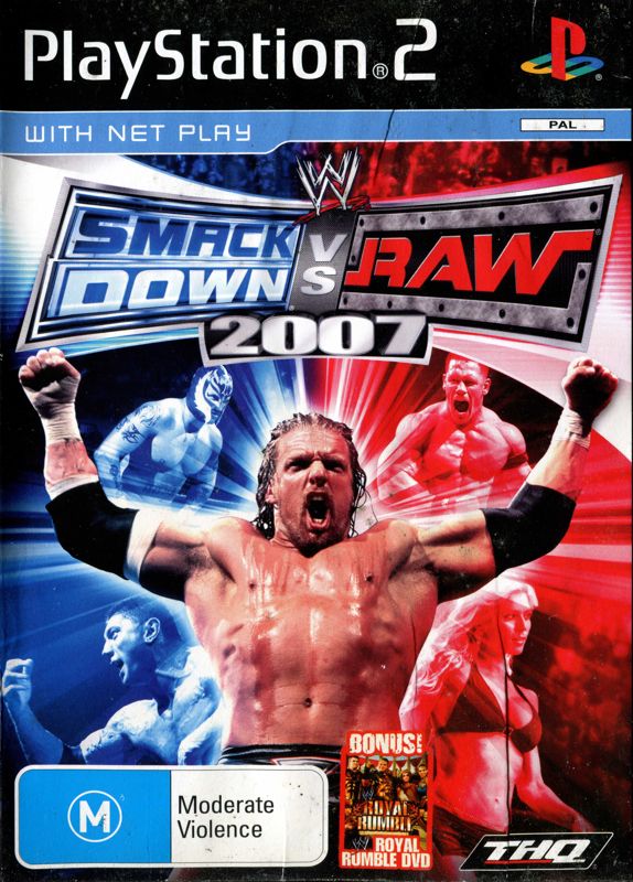 WWE Smackdown vs. Raw 2007 cover or packaging material - MobyGames