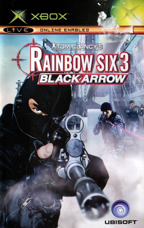 Manual for Tom Clancy's Rainbow Six 3: Black Arrow (Xbox): Front