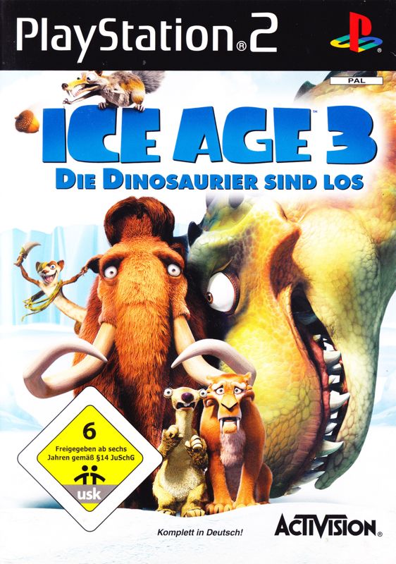 Ice Age: Dawn of the Dinosaurs cover or packaging material - MobyGames