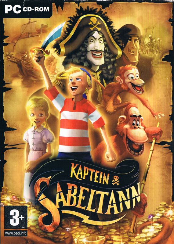 Front Cover for Kaptein Sabeltann (Windows)