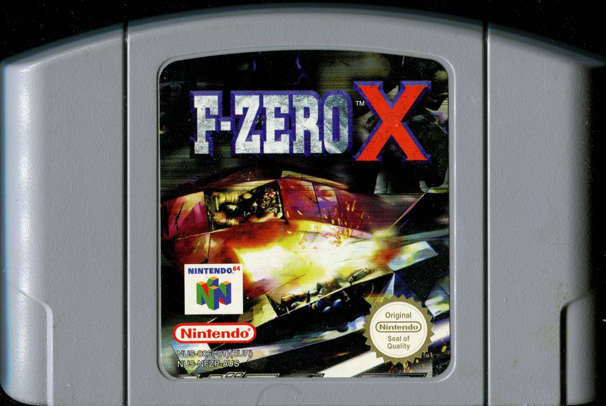 Media for F-Zero X (Nintendo 64): Front