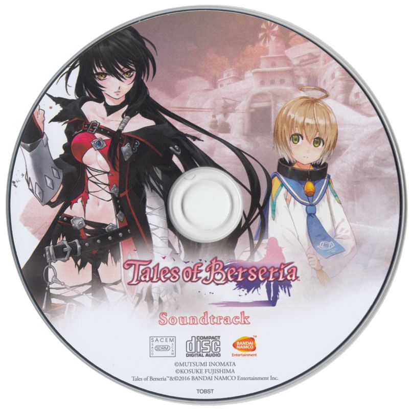 Soundtrack for Tales of Berseria (Collector's Edition) (PlayStation 4)