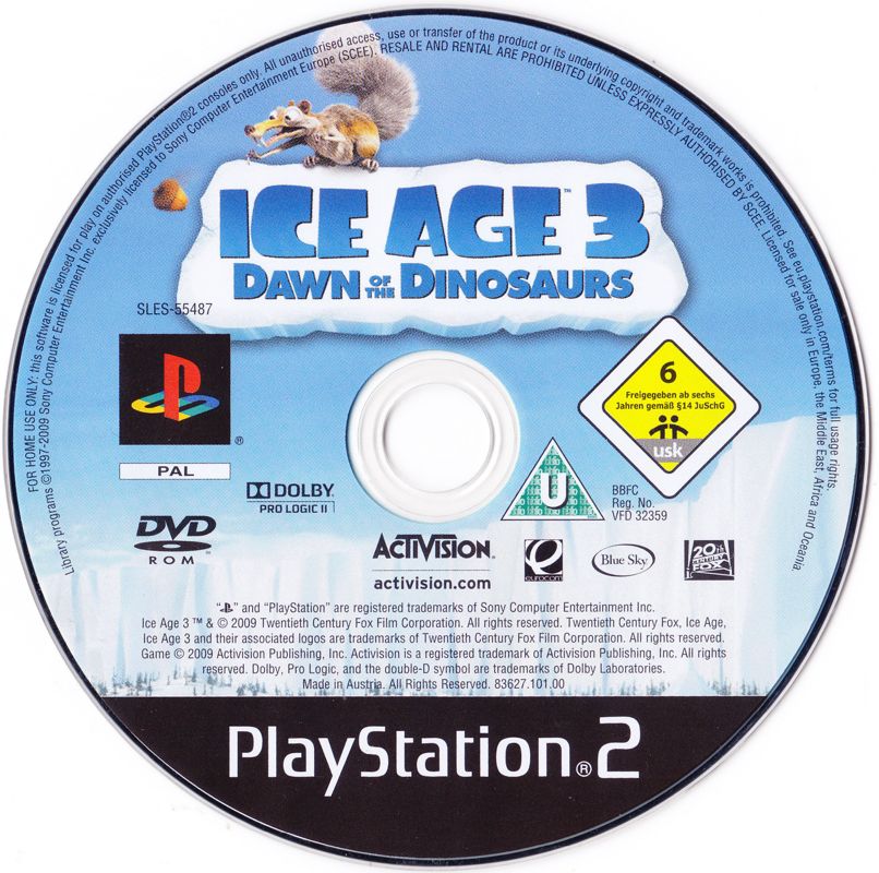 Ice Age: Dawn of the Dinosaurs (PS2) - The Cover Project