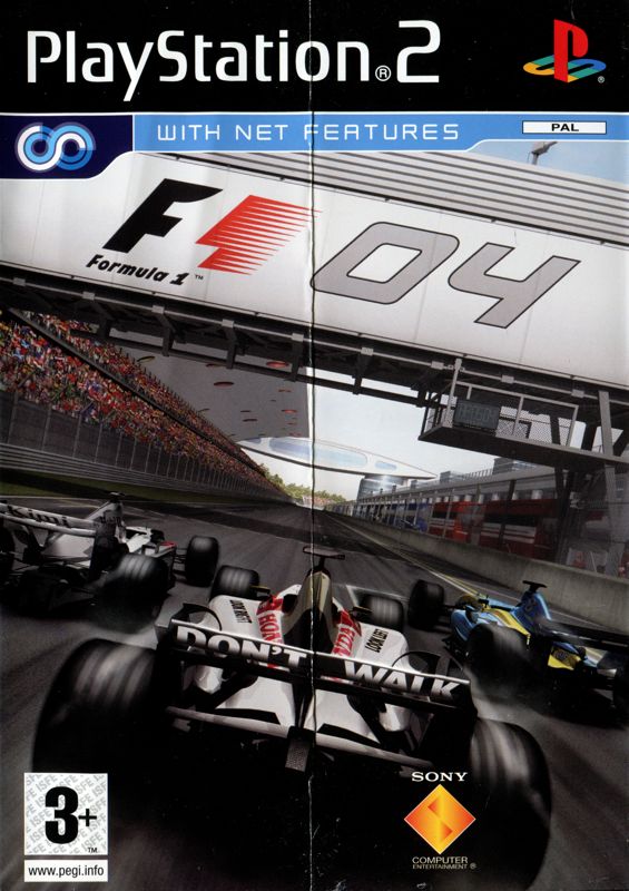 Front Cover for Formula One 04 (PlayStation 2)