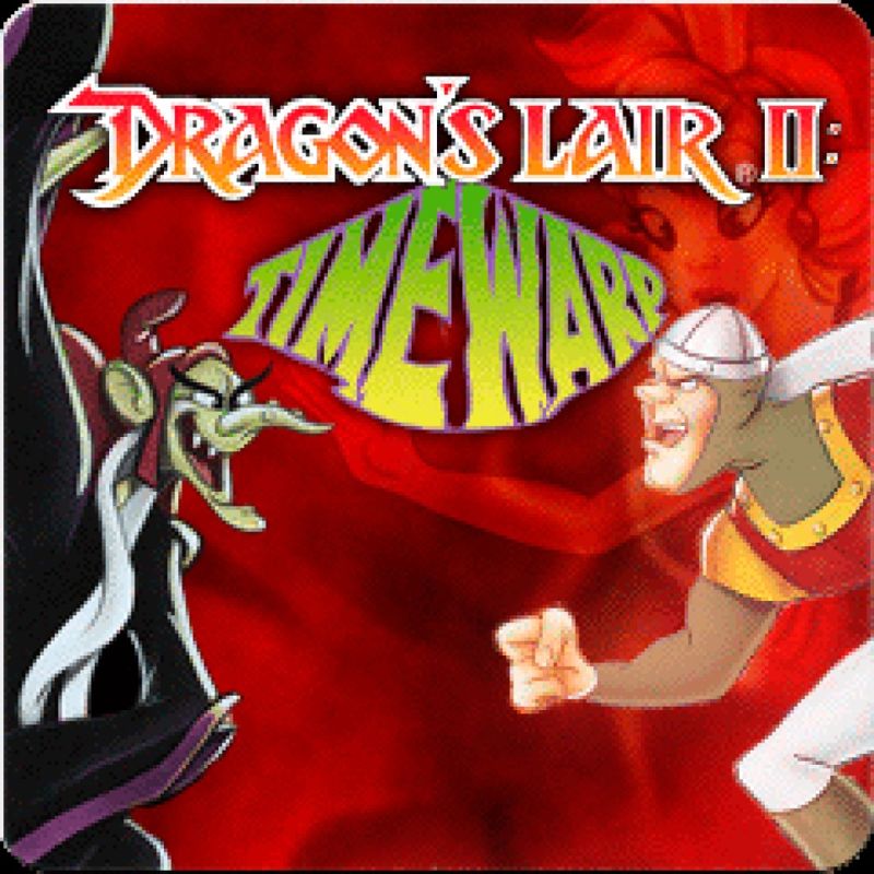 Front Cover for Dragon's Lair II: Time Warp (PlayStation 3) (download release)