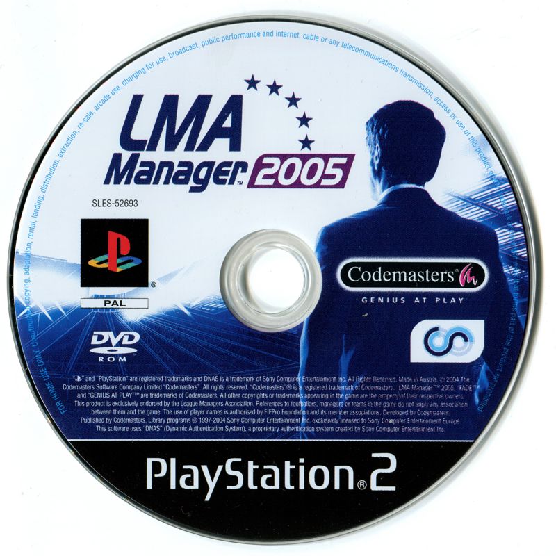 LMA Manager 2005 cover or packaging material - MobyGames