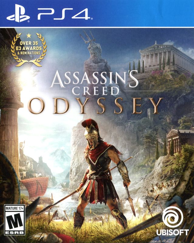 Front Cover for Assassin's Creed: Odyssey (PlayStation 4)