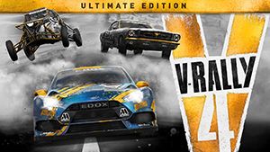 Front Cover for V-Rally 4: Ultimate Edition (Nintendo Switch) (download release)