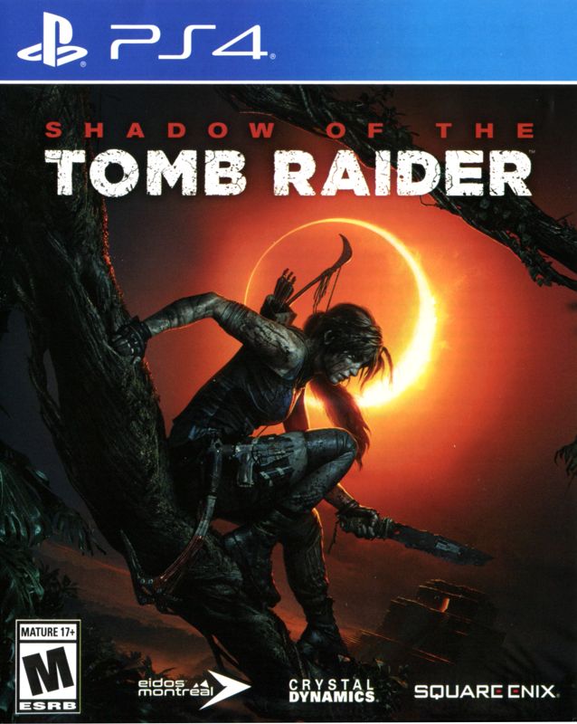 Front Cover for Shadow of the Tomb Raider (PlayStation 4)