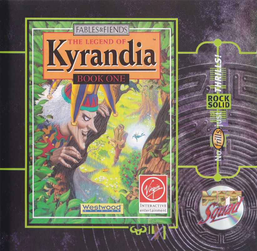 Other for Fables & Fiends: The Legend of Kyrandia - Book One (DOS) (HIT Squad release): Jewel case front cover
