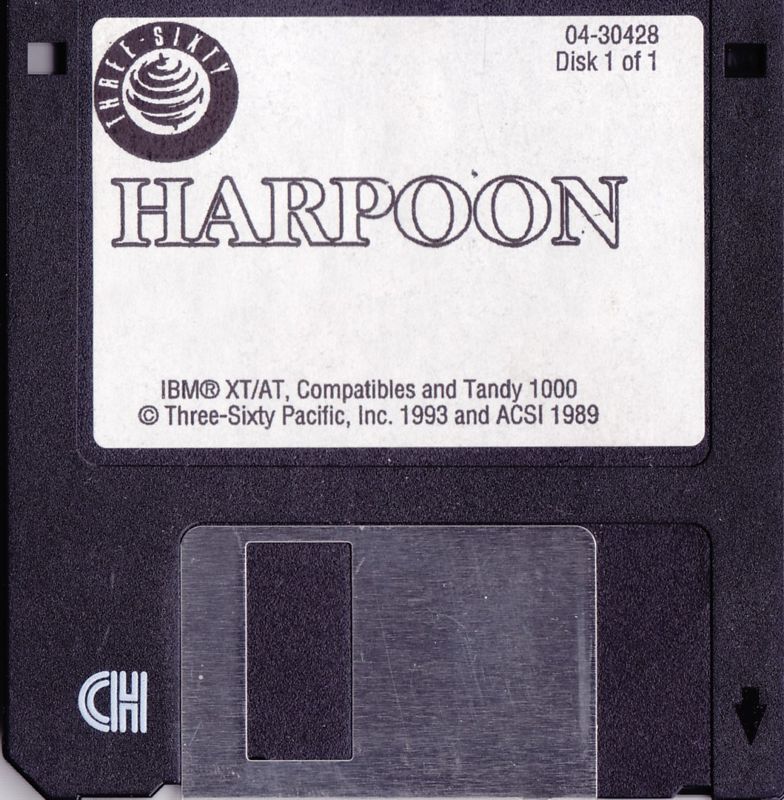 Media for Harpoon (DOS) (3.5" release)