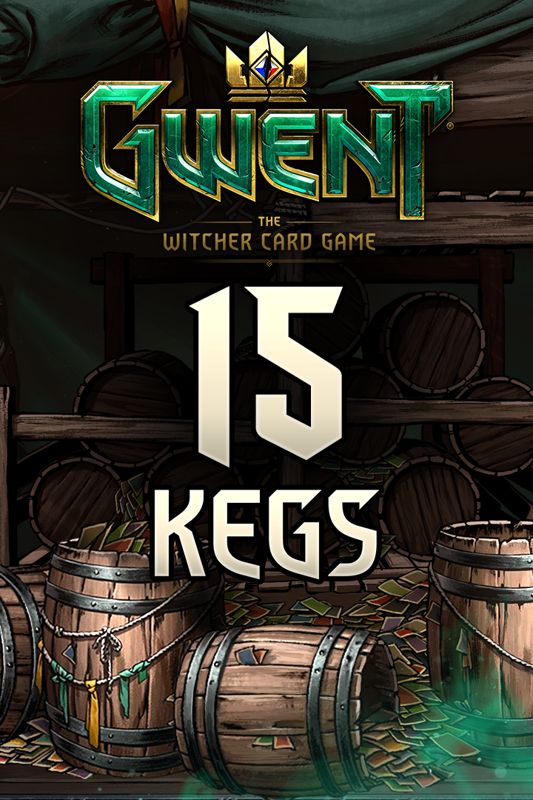 Front Cover for Gwent: The Witcher Card Game - 15 Kegs (Xbox One) (download release)