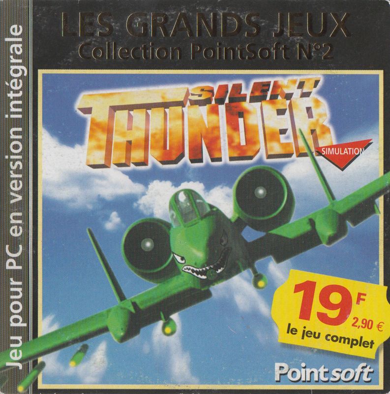 Front Cover for Silent Thunder: A-10 Tank Killer II (Windows) ("Les Grands Jeux #2" release (Pointsoft 1999))
