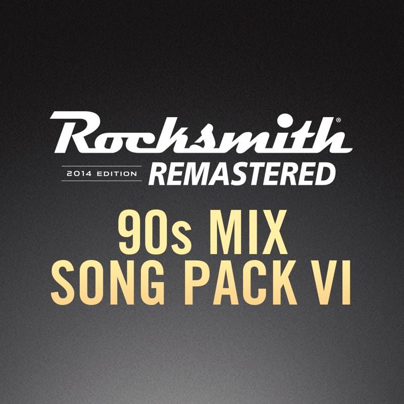 Front Cover for Rocksmith 2014 Edition: Remastered - 90s Mix Song Pack VI (PlayStation 3 and PlayStation 4) (download release)