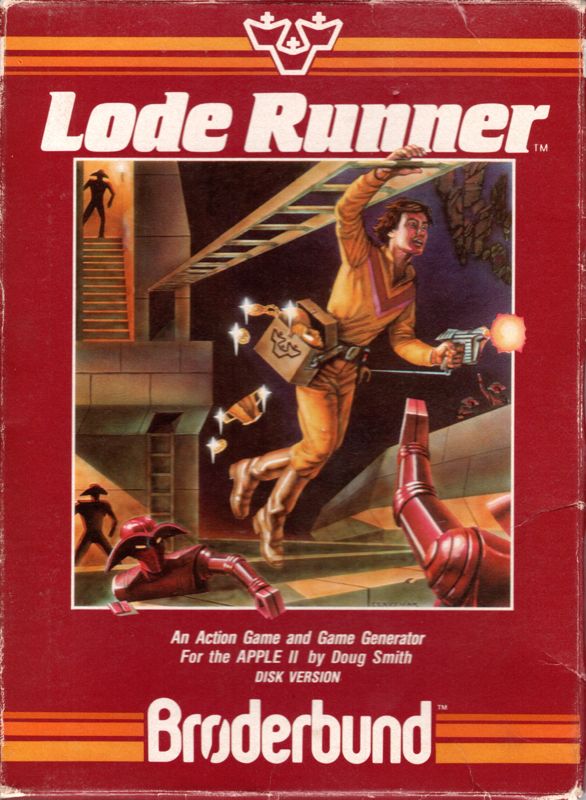 Front Cover for Lode Runner (Apple II)