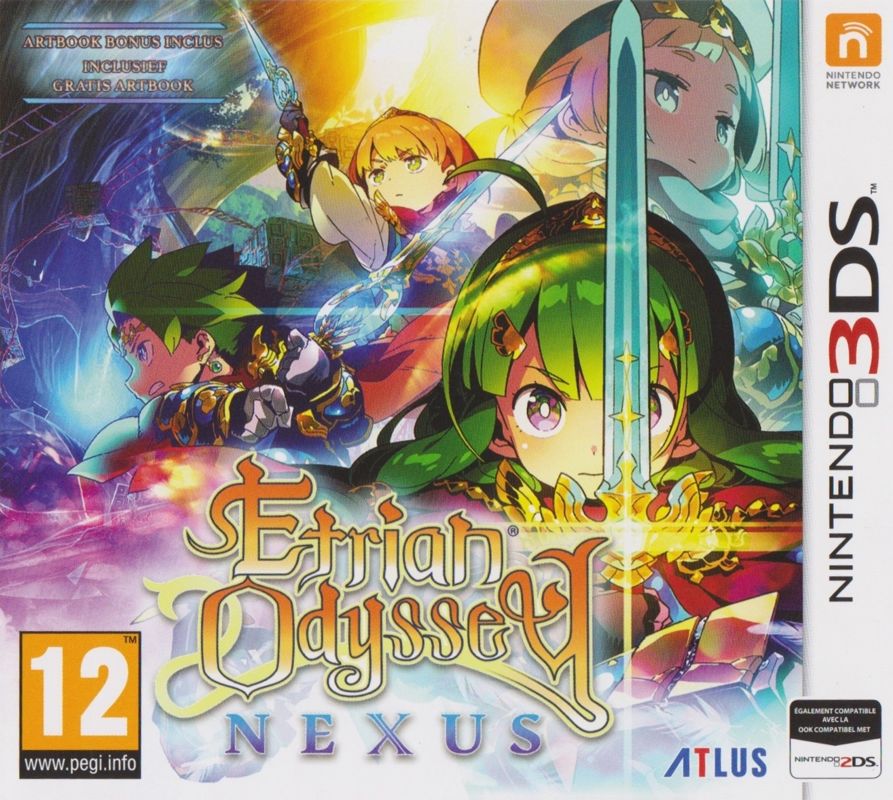 Front Cover for Etrian Odyssey Nexus (Nintendo 3DS)