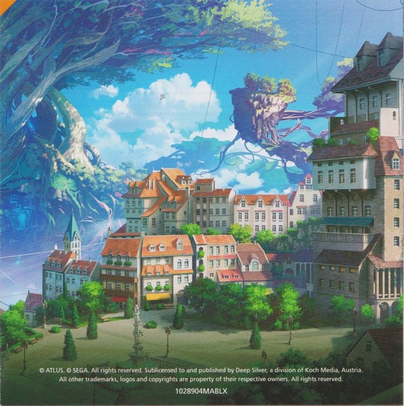 Manual for Etrian Odyssey Nexus (Nintendo 3DS): Back