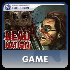 Front Cover for Dead Nation (PlayStation 3) (download release)