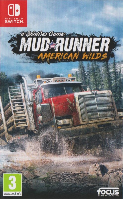 Front Cover for Spintires: MudRunner - American Wilds (Nintendo Switch)