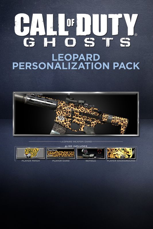 Front Cover for Call of Duty: Ghosts - Leopard Personalization Pack (Xbox One) (download release)
