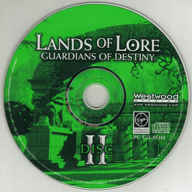 Media for Lands of Lore: Guardians of Destiny (DOS and Windows) (Asian): Disc 2