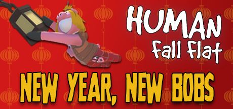 Front Cover for Human: Fall Flat (Linux and Macintosh and Windows) (Steam release): New Year, New Bobs (2019)