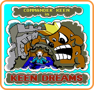 Front Cover for Commander Keen: Keen Dreams (Nintendo Switch) (download release)