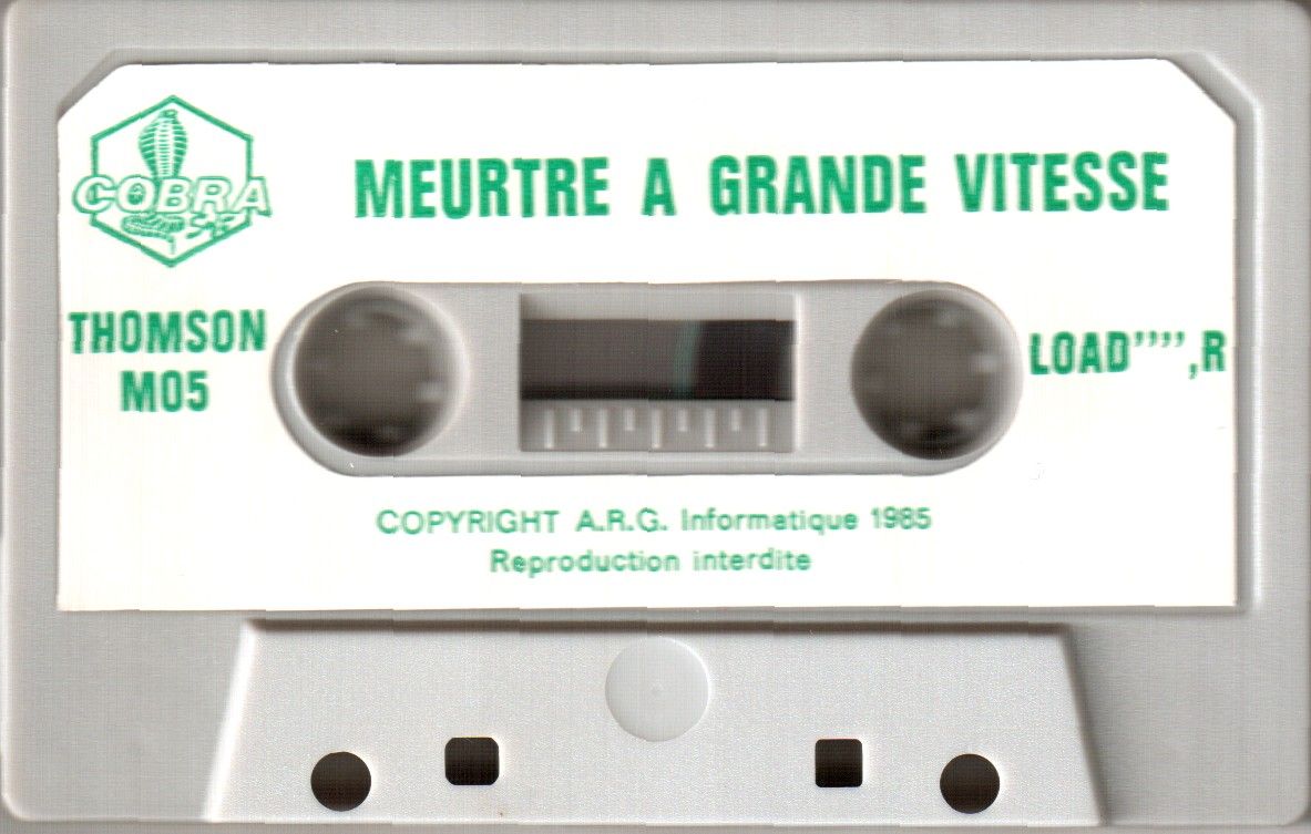 Media for Meurtre a Grande Vitesse (Thomson MO and Thomson TO): Side B - Thomson MO5