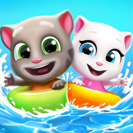 Talking Tom Pool Puzzle Game Box Covers Mobygames