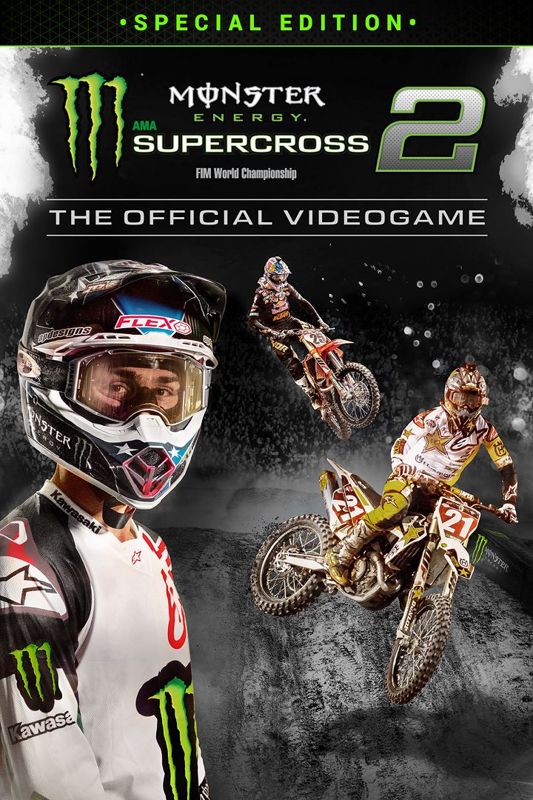 Front Cover for Monster Energy Supercross 2: The Official Videogame (Special Edition) (Xbox One) (download release)