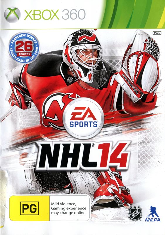 Front Cover for NHL 14 (Xbox 360)