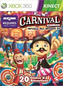 Front Cover for Carnival Games: Monkey See, Monkey Do (Xbox 360) (download release)