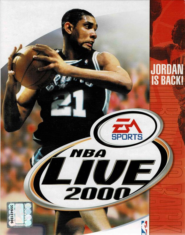 Front Cover for NBA Live 2000 (Windows)