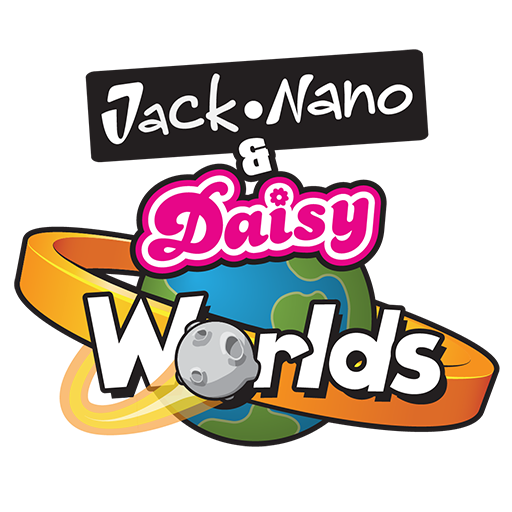 Front Cover for Jack Nano & Daisy Worlds (Android) (Google Play release)