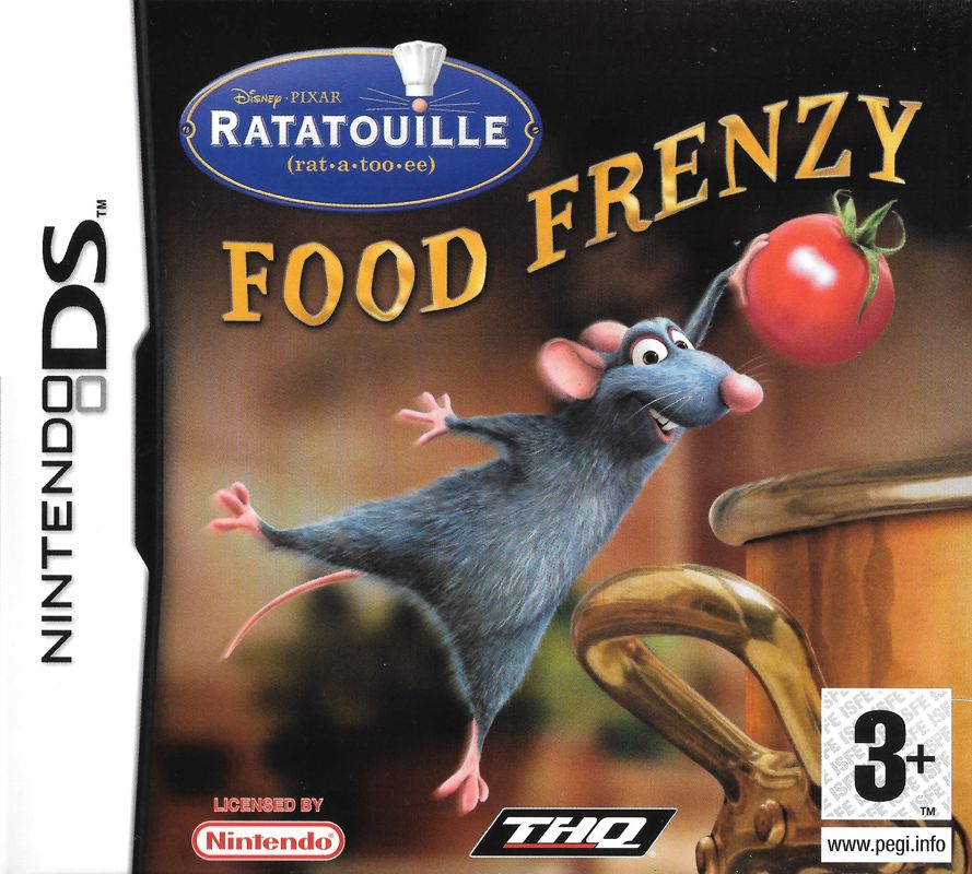 Front Cover for Disney•Pixar Ratatouille: Food Frenzy (Nintendo DS)