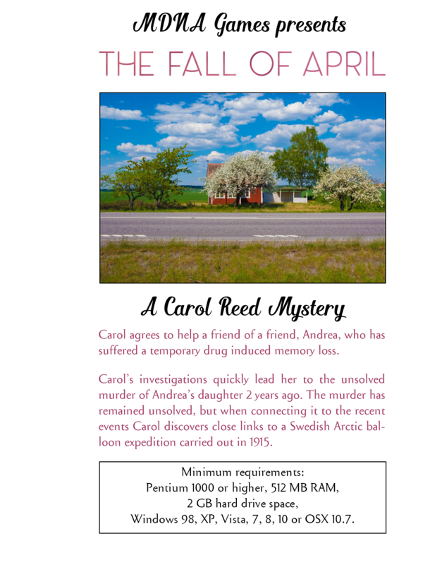 Front Cover for The Fall of April (Macintosh and Windows) (download release)