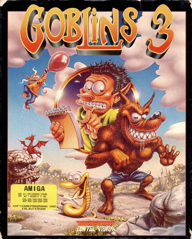 Front Cover for Goblins Quest 3 (Amiga)