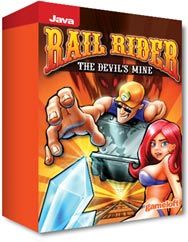 Front Cover for Rail Rider: The Devil's Mine (J2ME)