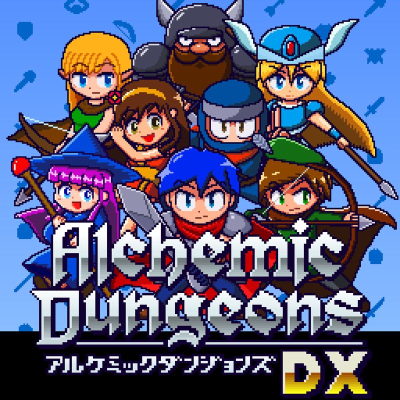 Front Cover for Alchemic Dungeons DX (Nintendo Switch) (download release)