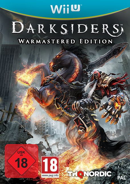 Front Cover for Darksiders: Warmastered Edition (Wii U) (download release)