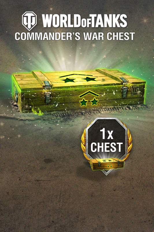 Front Cover for World of Tanks: Commander's War Chest - 1x Chest (Xbox One) (download release)