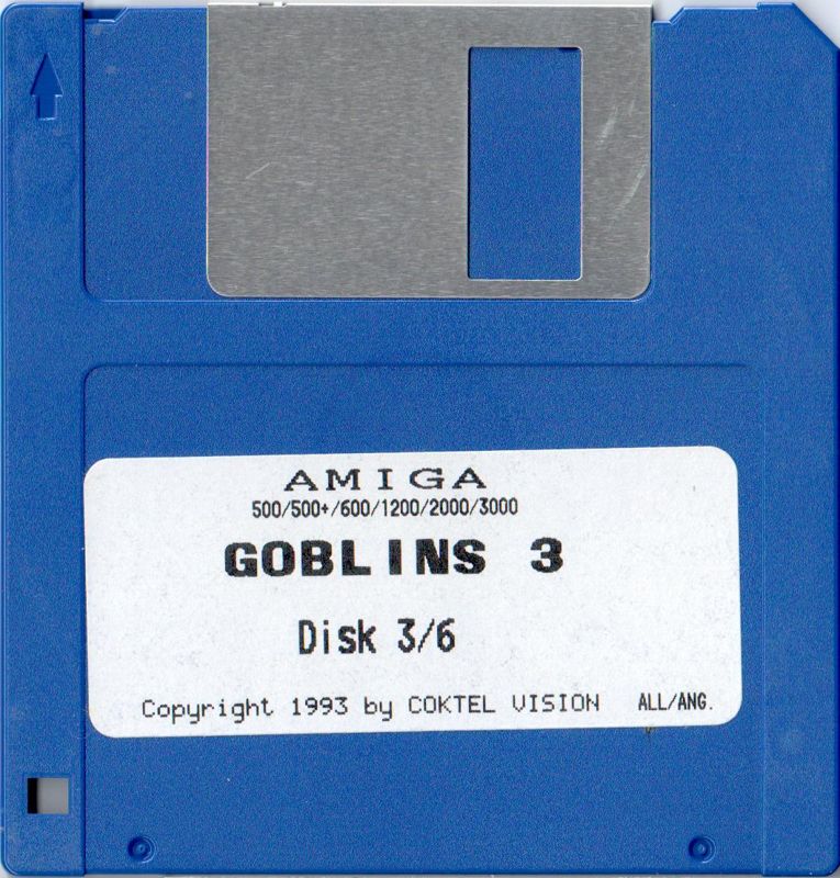 Media for Goblins Quest 3 (Amiga): Disk 3