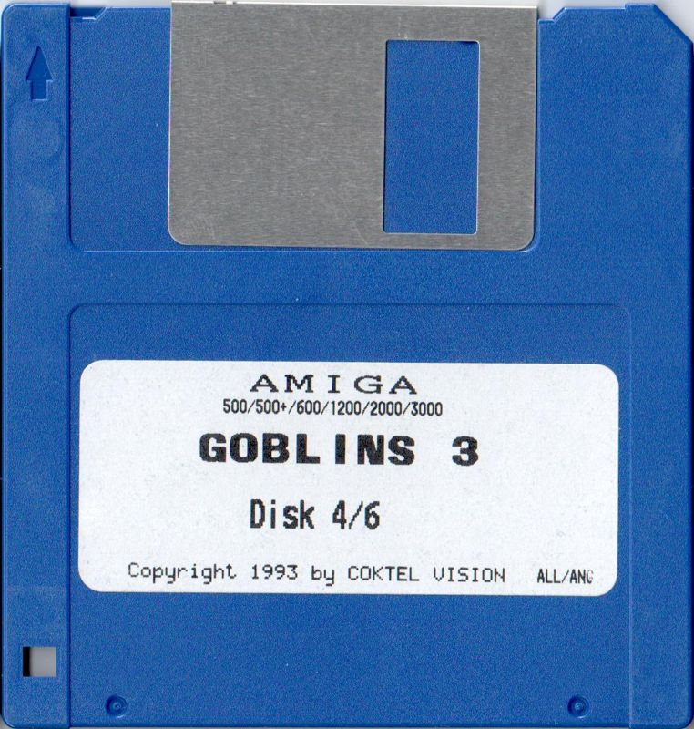 Media for Goblins Quest 3 (Amiga): Disk 4