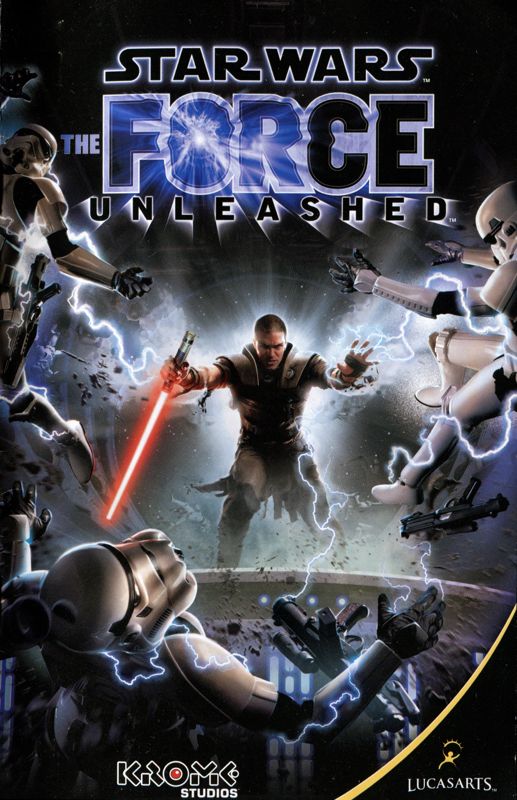 Manual for Star Wars: The Force Unleashed (PlayStation 2): Front