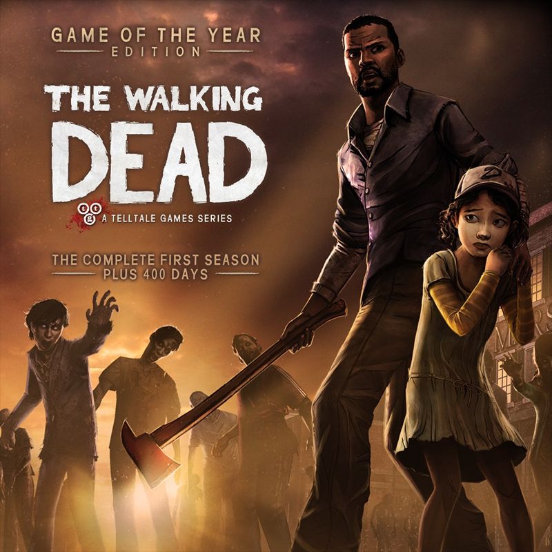 Front Cover for The Walking Dead: The Complete First Season Plus 400 Days (PlayStation 3) (download release)