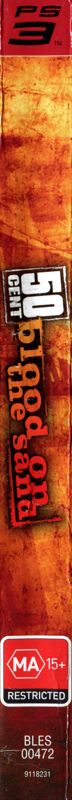 Spine/Sides for 50 Cent: Blood on the Sand (PlayStation 3)