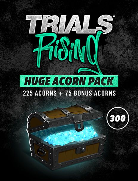 Front Cover for Trials Rising: Huge Acorn Pack - 225 Acorns + 75 Bonus Acorns (Windows) (Uplay release)